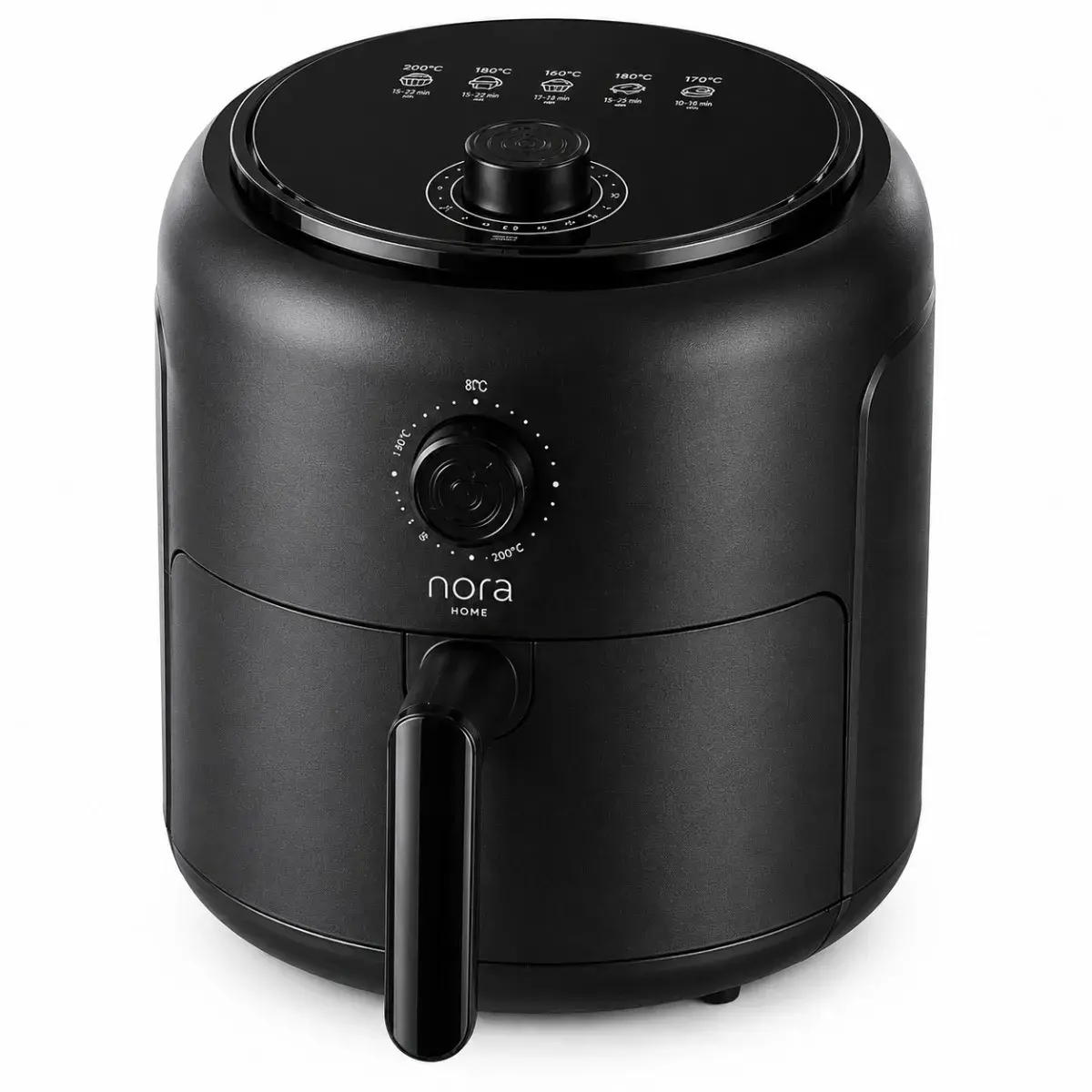 WhatsApp Image 2026-06-22 at 13.23.13 Air Fryer Nora Home Essential 2,5L Preta 1200W - Imagem 1