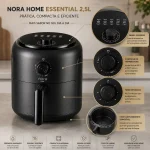 Air Fryer Nora Home Essential 2,5L Preta 1200W - Imagem 2
