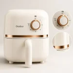 Mini Air Fryer Gaabor 2L Creme Compacta com Timer Mecânico - Imagem 8