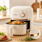 Mini Air Fryer Gaabor 2L Creme Compacta com Timer Mecânico - Imagem 7